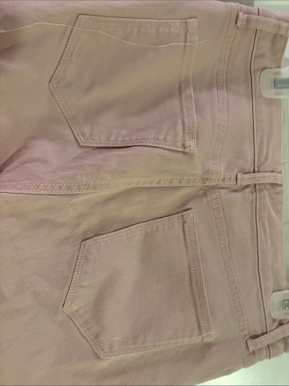 new directions Blush Pink Cropped Slim Jeans - Picture 3 of 6